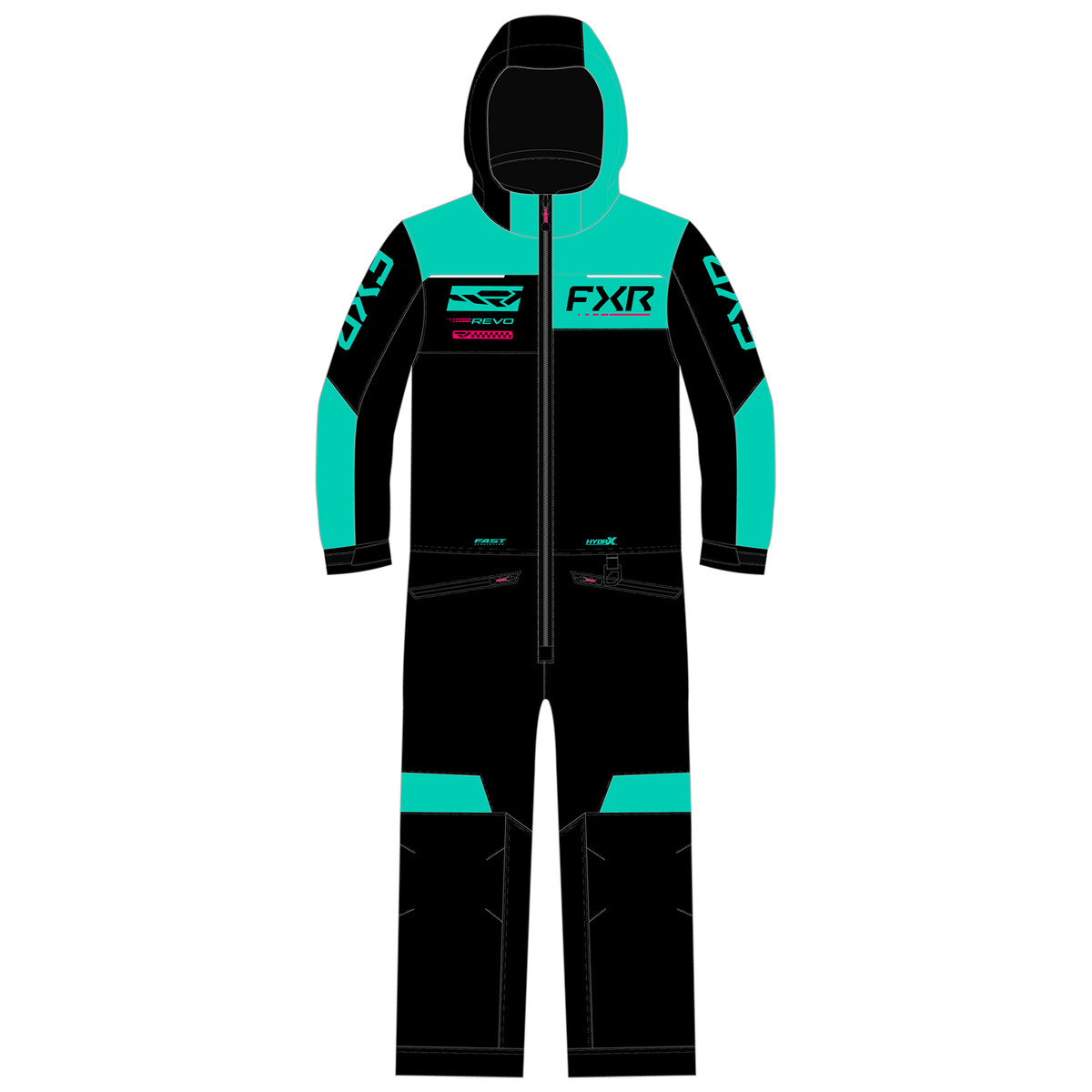FXR Youth Revo Monosuit | 210 g Insulation | HydrX 5K
