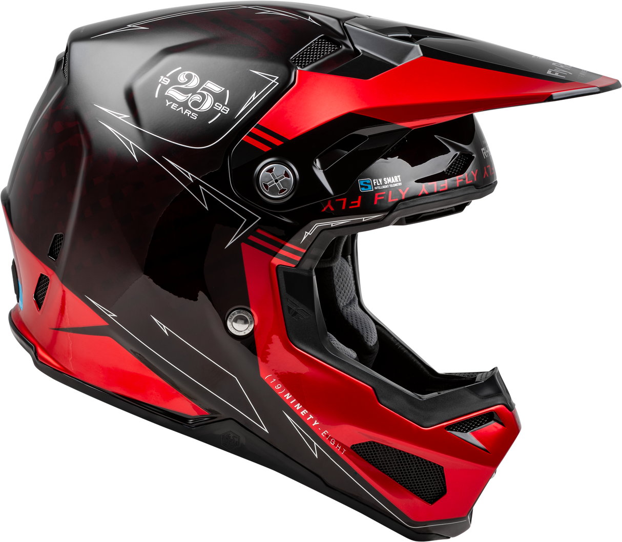 Formula S Carbon Legacy Helmet Red Carbon/Black Xs - Cycle City Outdoors