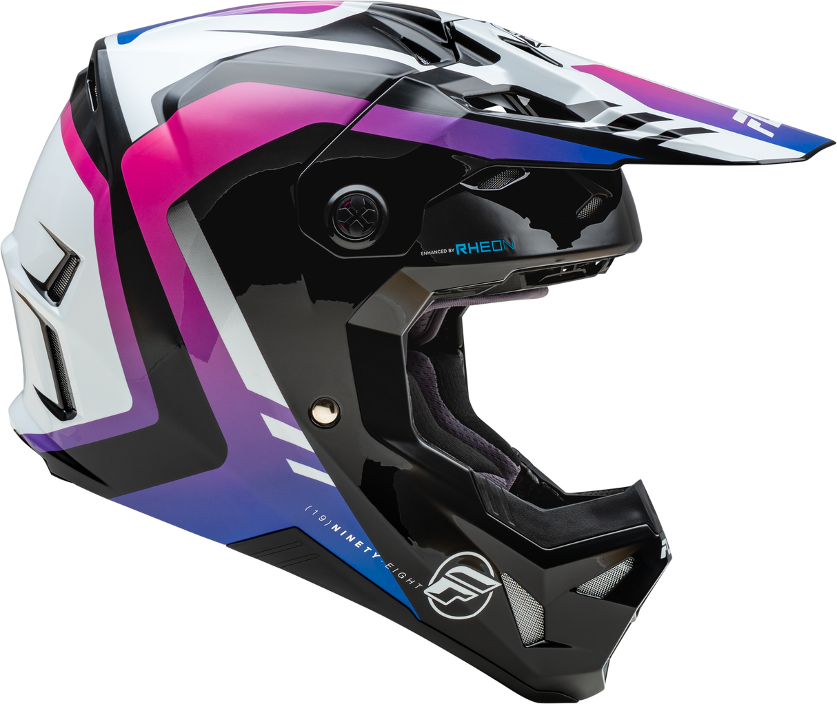Formula Cp Krypton Helmet White/Black/Purple 2x - Cycle City Outdoors