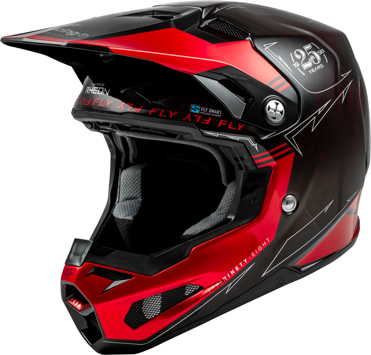 Formula S Carbon Legacy Helmet Red Carbon/Black Xs - Cycle City Outdoors