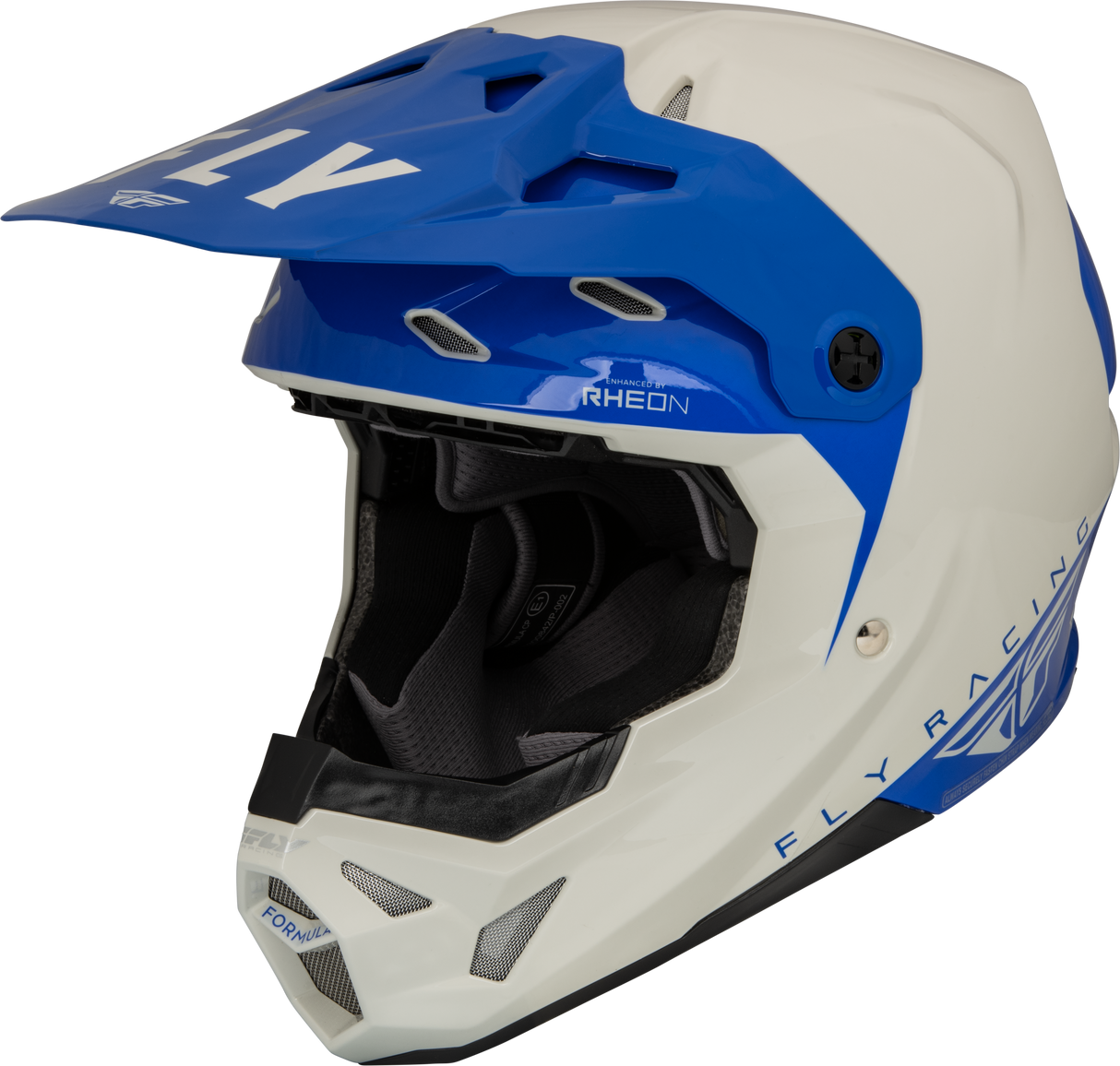 Formula Cp Slant Helmet Grey/Blue Lg - Cycle City Outdoors