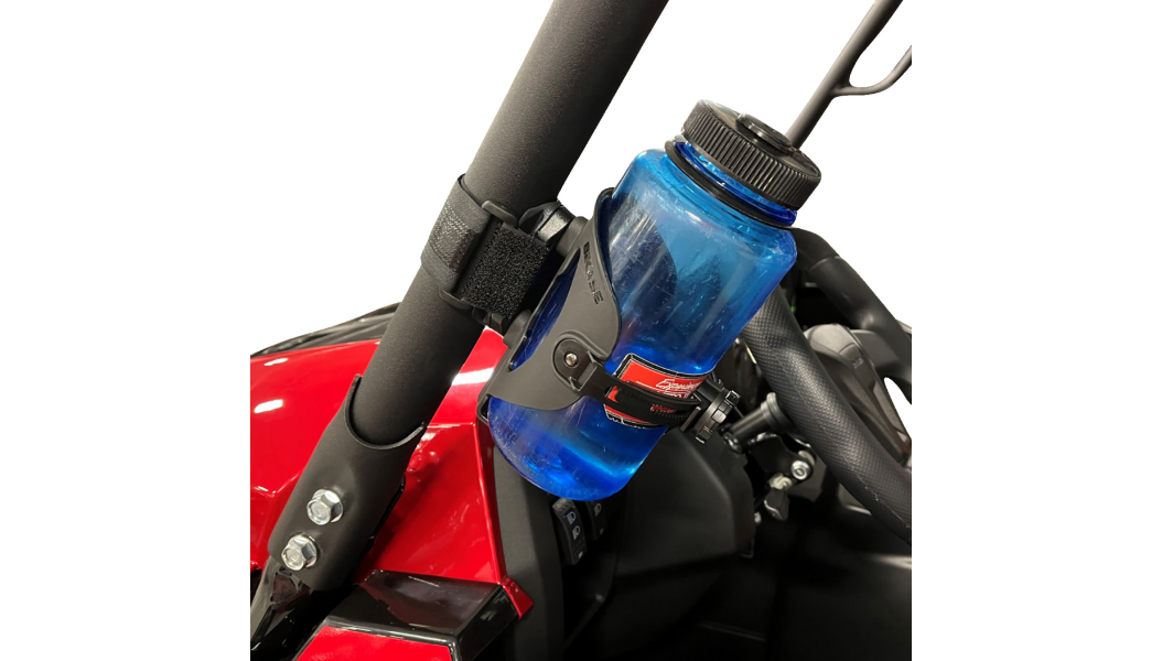 BiKASE Water Bottle Holder for Bikes , ABC Cage - Any Bottle Cage, Adjustable Water Bottle Cage for Bicycles