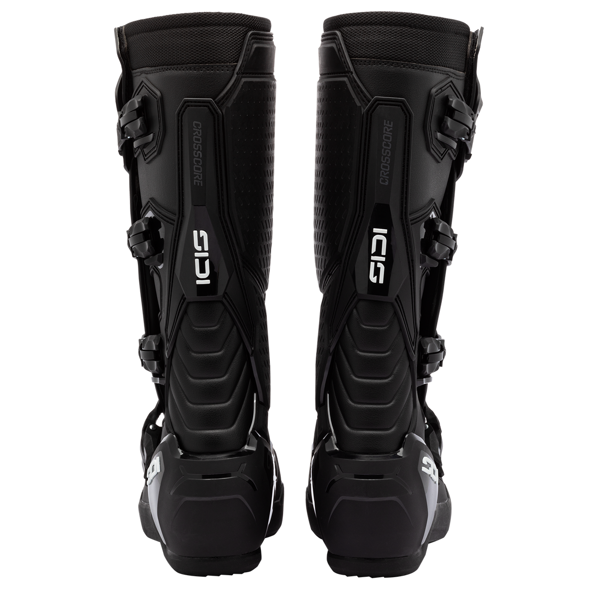 Sidi Crosscore Off-Road Motorcycle Boots | Asymmetric Flexion System & Four Adjustable Buckles