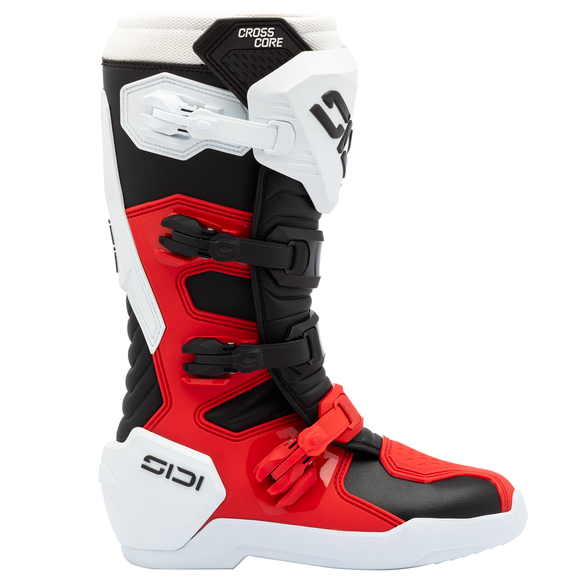 Sidi Crosscore Off-Road Motorcycle Boots | Asymmetric Flexion System & Four Adjustable Buckles