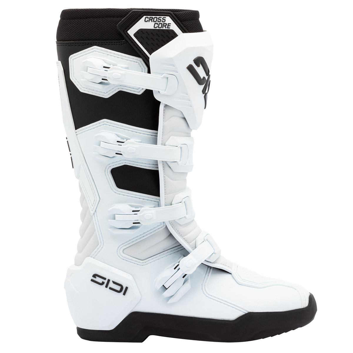 Sidi Crosscore Off-Road Motorcycle Boots | Asymmetric Flexion System & Four Adjustable Buckles