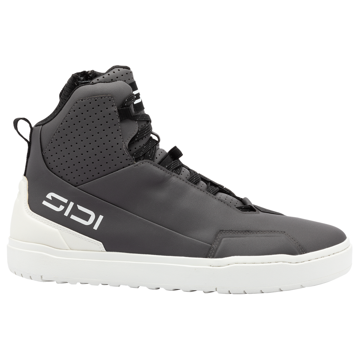 Sidi Stryda Dual Motorcycle Riding Shoes | Lace & Medial Zip Closure, Fortex Protection & Concreto Sole
