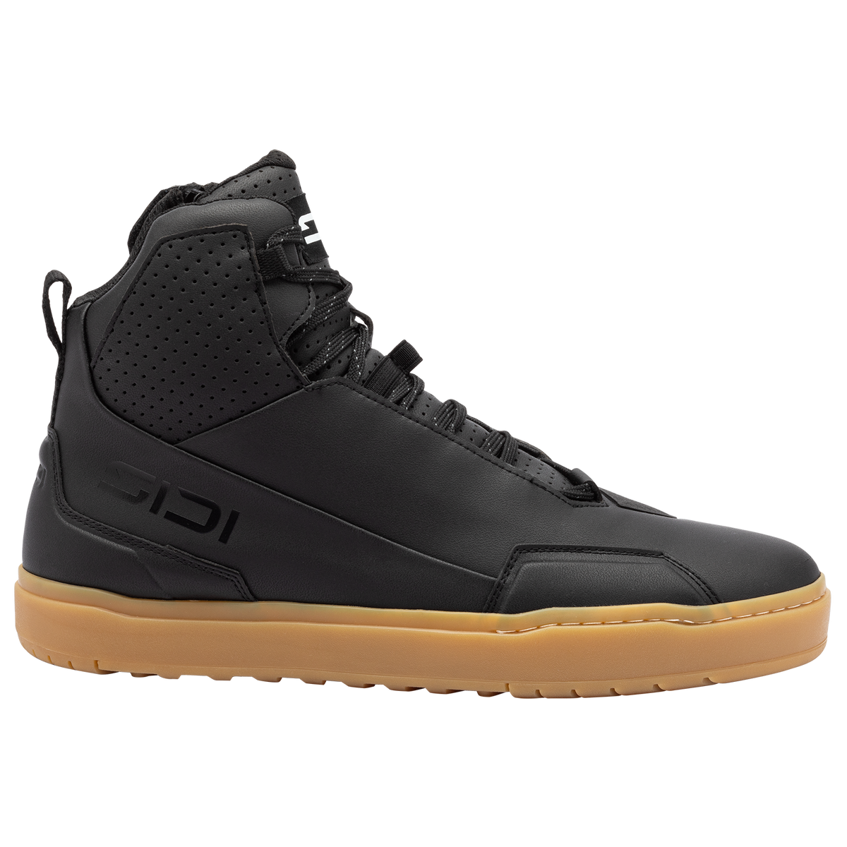 Sidi Stryda Dual Motorcycle Riding Shoes | Lace & Medial Zip Closure, Fortex Protection & Concreto Sole