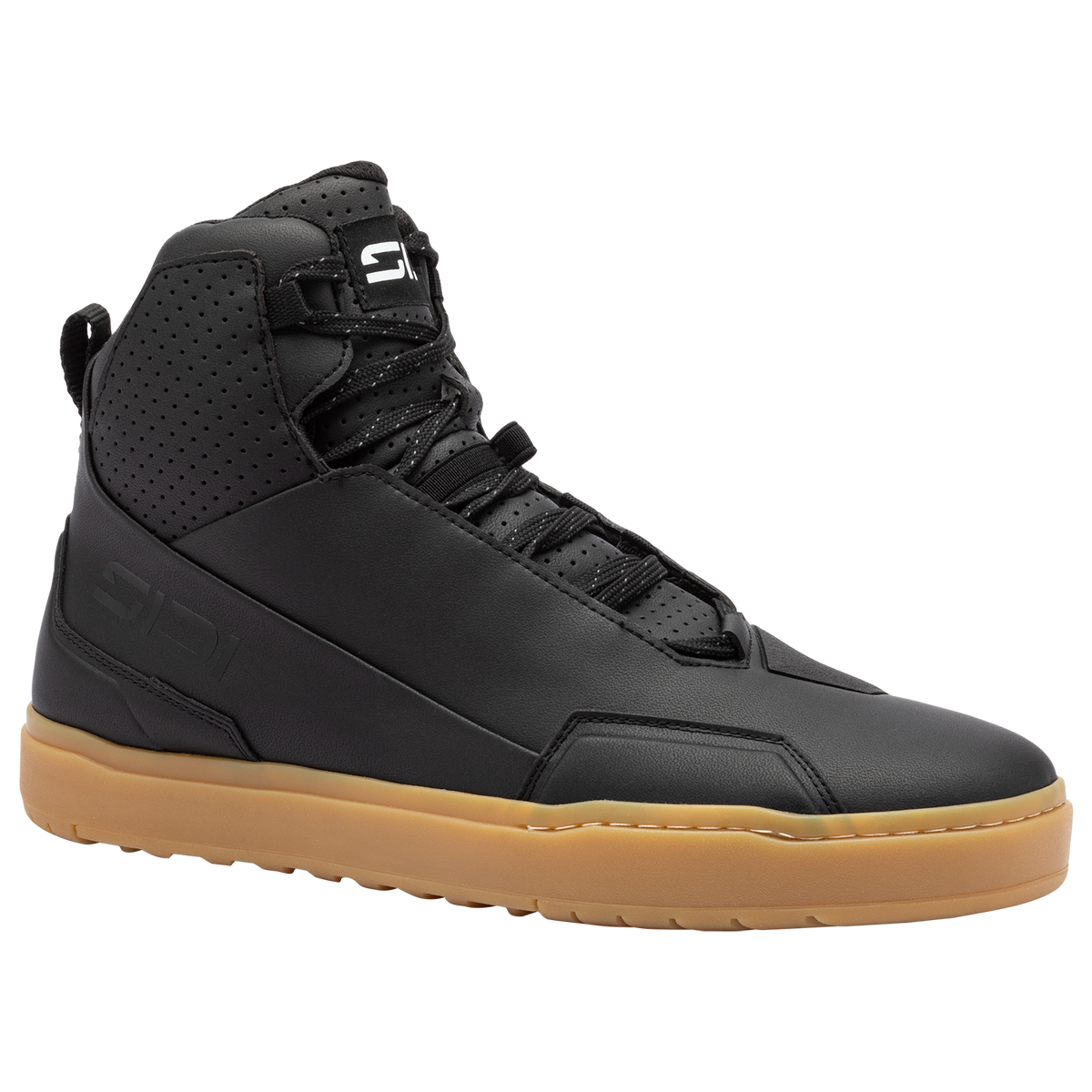 Sidi Stryda Dual Motorcycle Riding Shoes | Lace & Medial Zip Closure, Fortex Protection & Concreto Sole