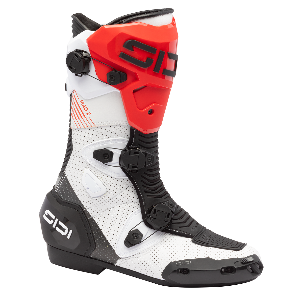 Sidi MAG-2 Air Motorcycle Racing Boots | NUUN 002M Dials & Ventilated Sole