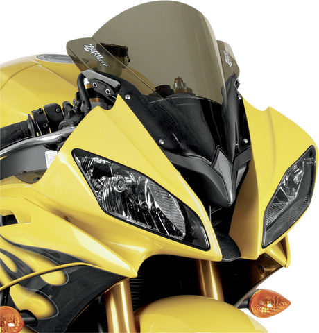 Zero Gravity 16-580-02 Double Bubble Windscreen - Light Smoke - YZF-R6 | Street