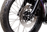 EBC FSD Series Stainless Steel Front Brake Rotor - FSD009BLK (Harley-Davidson FLHTC Electra Glide Classic / Indian Chief 1984–2005)