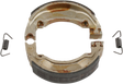 EBC Carbon X Organic Base Brake Shoes - 504 (Yamaha DT100 / LB50 Chappy / MX100 1975–1988)