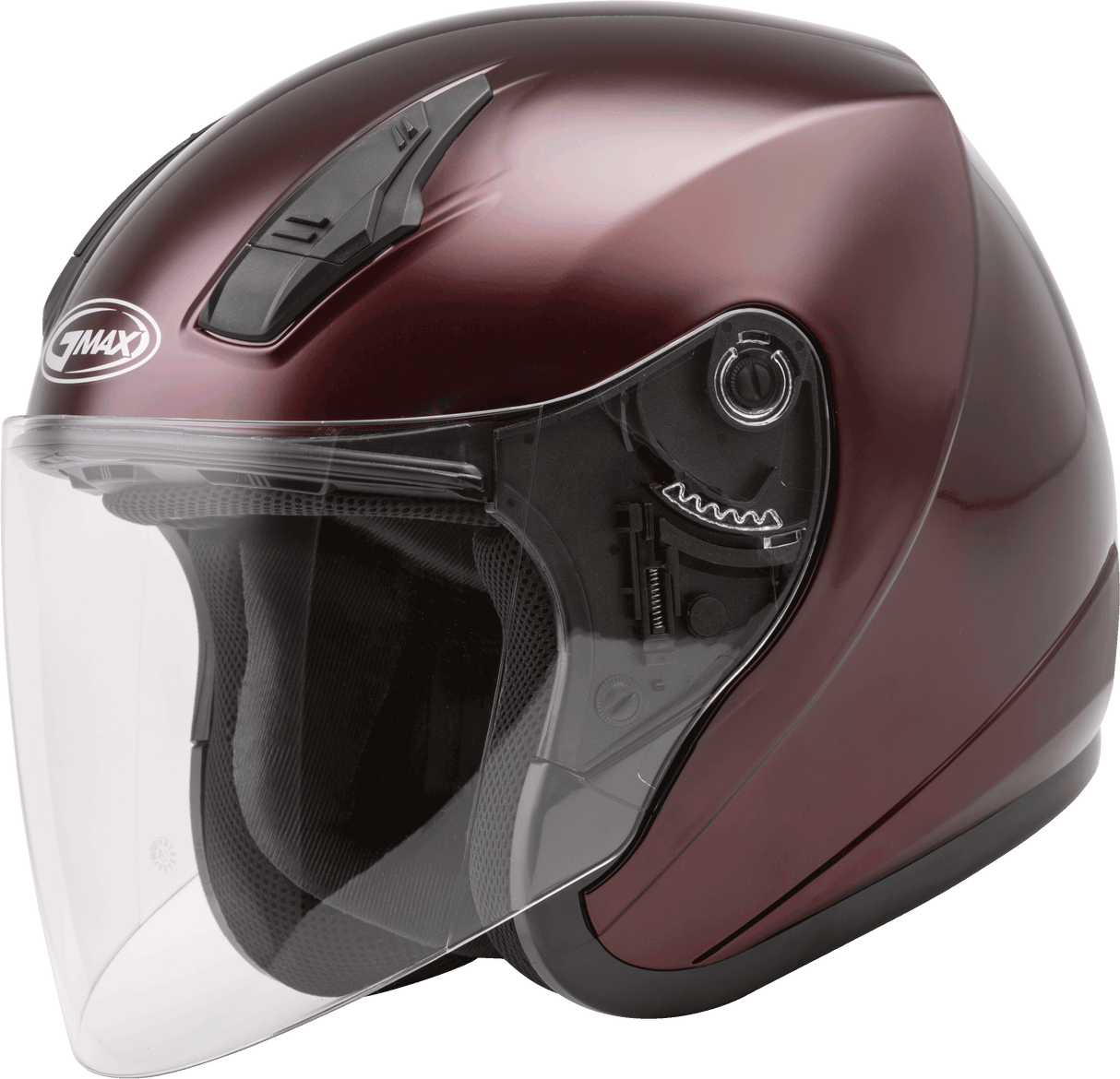 GMAX OF-17 Open Face Helmet Wine Red Large - G317106N