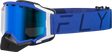 Zone Pro Snow Goggle Blue W/ Blue Mir/Plrzd Smoke Lens - Cycle City Outdoors