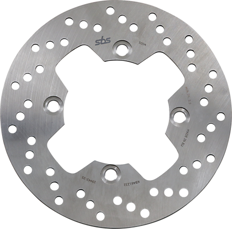 SBS Brake Rotor, Rear Right - 5004 (Kawasaki Ninja ZX-6R / Ninja ZX-10R / KLE650 Versys 1997–2016)