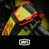 100% - Racecraft 2 - Goggles - Topo with Silver Mirror Lens