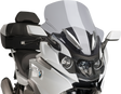 Puig Hi-Tech Parts 9512H Race Windscreen - 27-1/2" - Light Smoke - BMW | Street