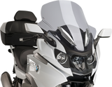 Puig Hi-Tech Parts 9512H Race Windscreen - 27-1/2" - Light Smoke - BMW | Street