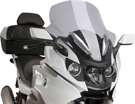 Puig Hi-Tech Parts 9512H Race Windscreen - 27-1/2" - Light Smoke - BMW | Street