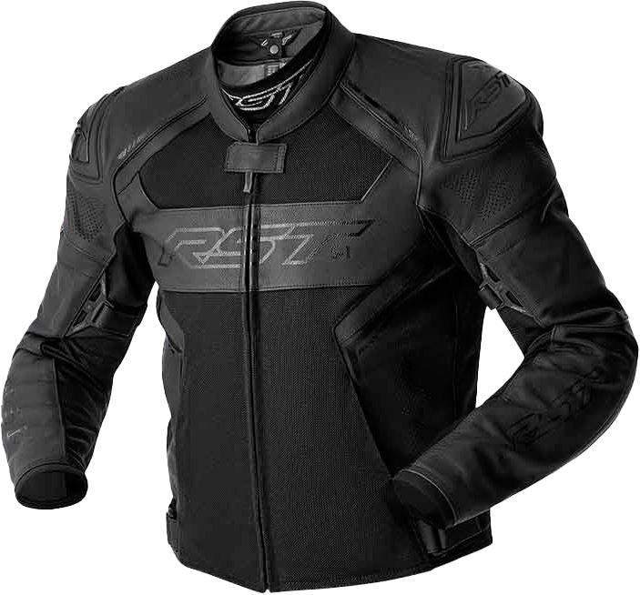 RST S1 D3O Mesh Leather Jacket Black