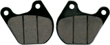 SBS Organic Base Brake Pads - 513H.HF (Harley-Davidson FLH Electra Glide / Electra Glide FL / FXE Super Glide 1972–1984)