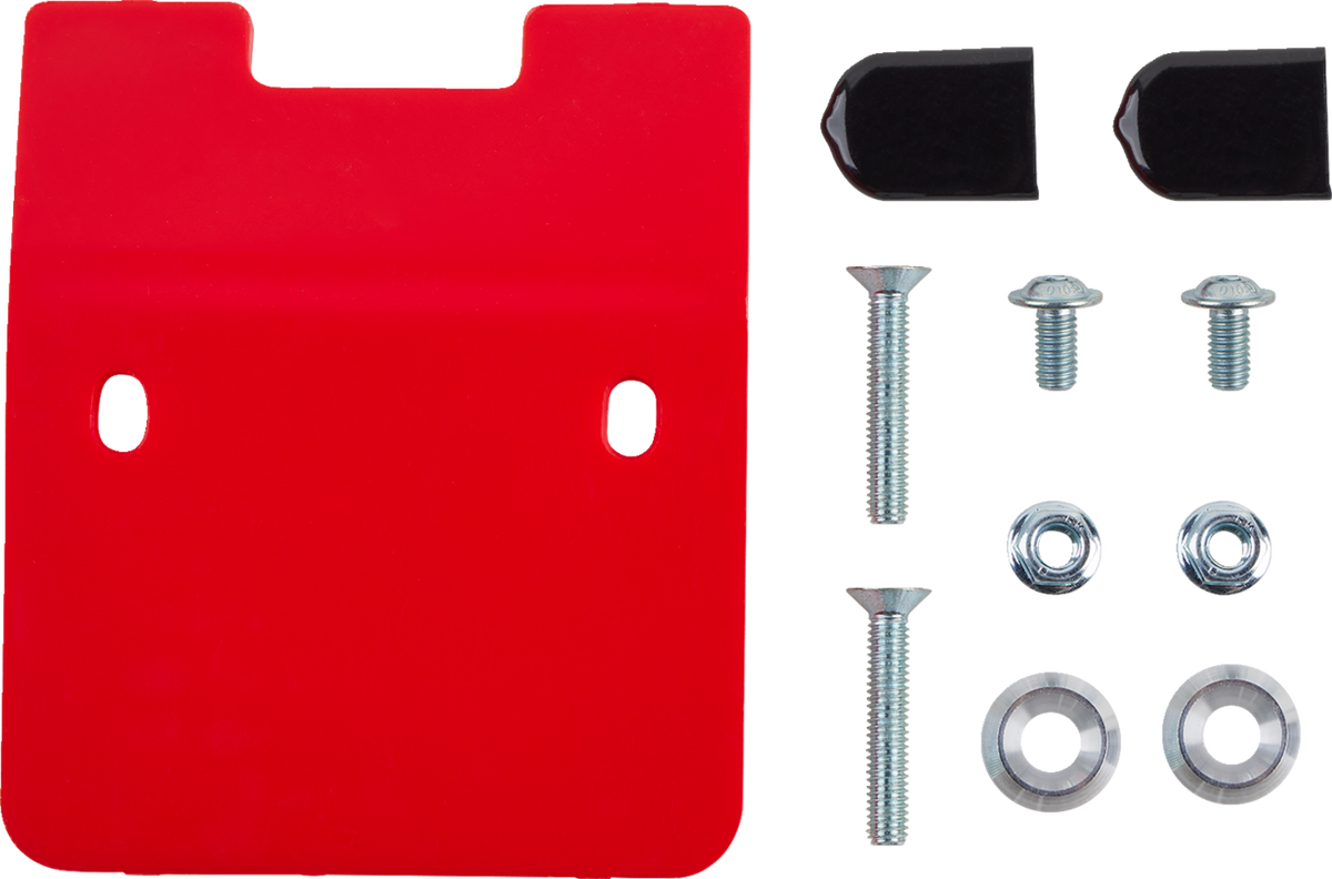 T.M. Designworks HOLG-470-RD Skid Plate - Red - Honda | Adventure/Off-Road