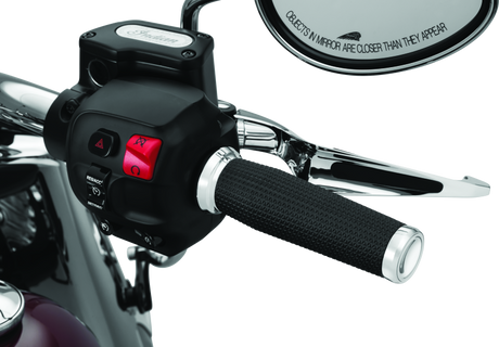 Kuryakyn Thresher Grips 14-17 Indian Models Chrome - Cycle City Outdoors