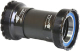 Wheels Manufacturing T47 Inboard Bottom Bracket - DUB Spindle, ABEC-3 Bearing, Black