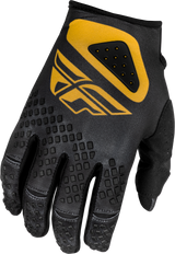 Youth Kinetic Center Gloves Black/Gold Yl - Cycle City Outdoors