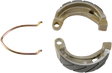 EBC "G" Grooved Organic Base Brake Shoes - 338G (E-TON / Arctic Cat / Polaris / Kawasaki / Honda 1985–2024)