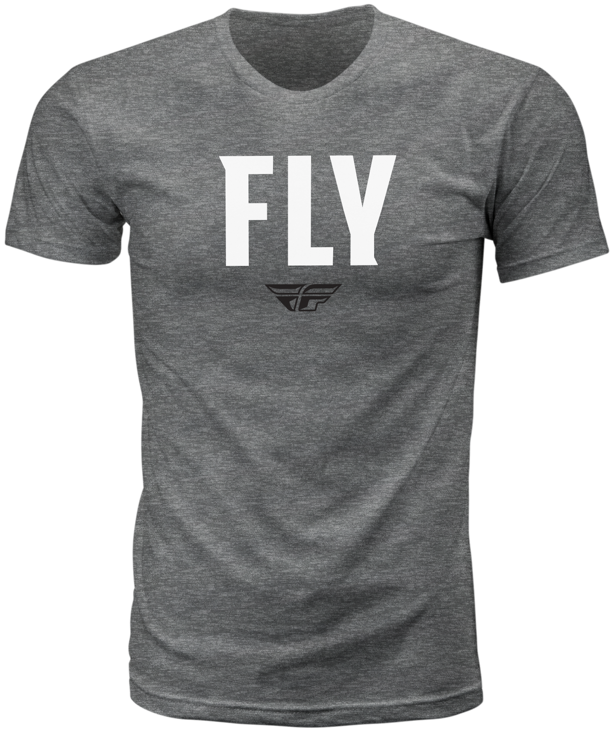 Fly Wfh Tee Dark Grey Heather Sm - Cycle City Outdoors