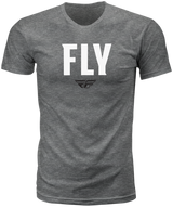 Fly Wfh Tee Dark Grey Heather 2x - Cycle City Outdoors