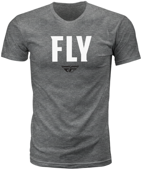 Fly Wfh Tee Dark Grey Heather Md - Cycle City Outdoors