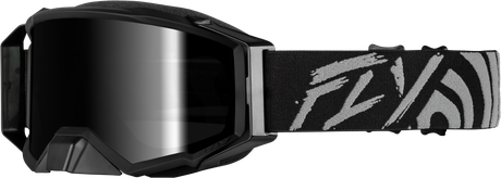 Zone Elite Goggle Grey/Black W/Dark Smoke Hydrophoc Lens