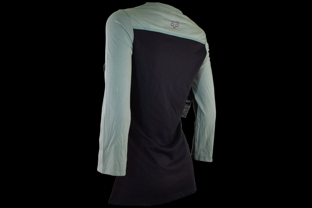 Fox Racing - Womens Ranger Dr 3/4 Jrsy - Blk/Grn - S
