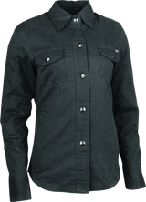 Speed and Strength Speed Society Armored Moto Shirt Black Womens - XS - Cycle City Outdoors