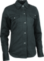 Speed and Strength Speed Society Armored Moto Shirt Black Womens - XS - Cycle City Outdoors