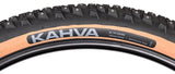 45NRTH Kahva Studded Winter Tire - 27.5x2.1 Tan | 240 Concave Carbide Studs | 60 TPI Tubeless