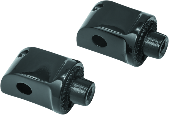 Kuryakyn Splined Adapter Kawasaki & Yamaha Gloss Black - Cycle City Outdoors