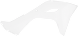 Cycra 1CYC-1872-30 Radiator Shrouds - White - Kawasaki - KX '24-'25 | Off-Road