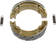 EBC "G" Grooved Organic Base Brake Shoes - 506G (Yamaha IT175 / Riva 125 / YZ250 1977–1992)