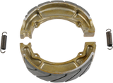 EBC "G" Grooved Organic Base Brake Shoes - 506G (Yamaha IT175 / Riva 125 / YZ250 1977–1992)