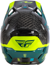 Yth Formula S Carbon Byte Hlmt Black Carbon/Teal/Lime Yl