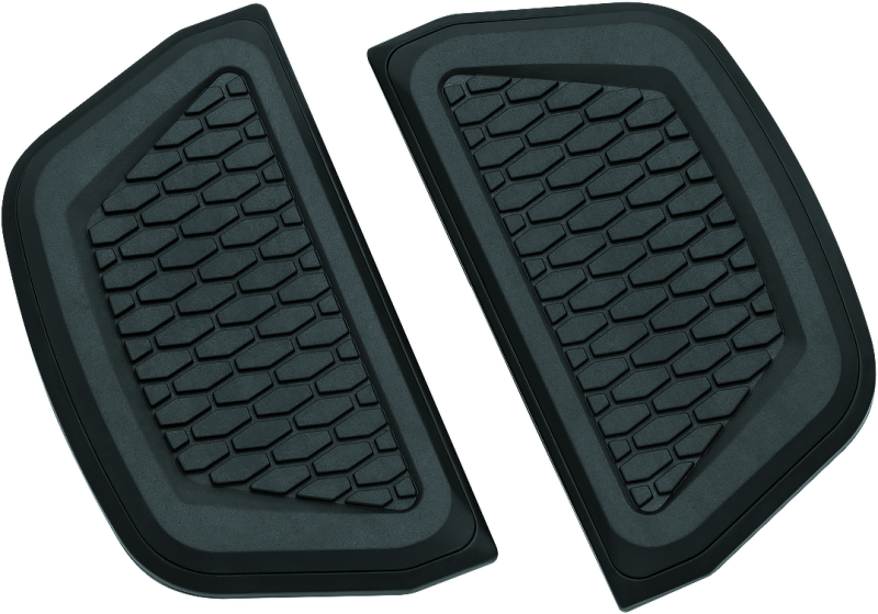 Kuryakyn Hex Passenger Board Inserts Black - Cycle City Outdoors