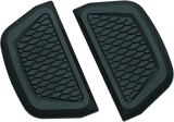 Kuryakyn Hex Passenger Board Inserts Black - Cycle City Outdoors