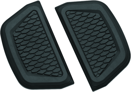 Kuryakyn Hex Passenger Board Inserts Black - Cycle City Outdoors
