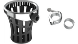 CIRO Big Ass® Drink Holder Gen 2 | Chrome | 1-1/8"-1-1/4" Chrome Handlebar Mount Included | Part #55814