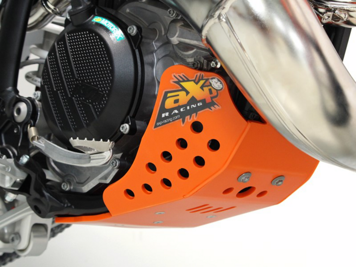 Axp Racing AX1635 Skid Plate - Orange - KTM - EX/SX/XC '23-'27 | Off-Road