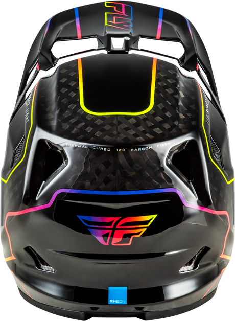Werx R Flow Carbon Helmet Black Carbon/Black/Multi Sm