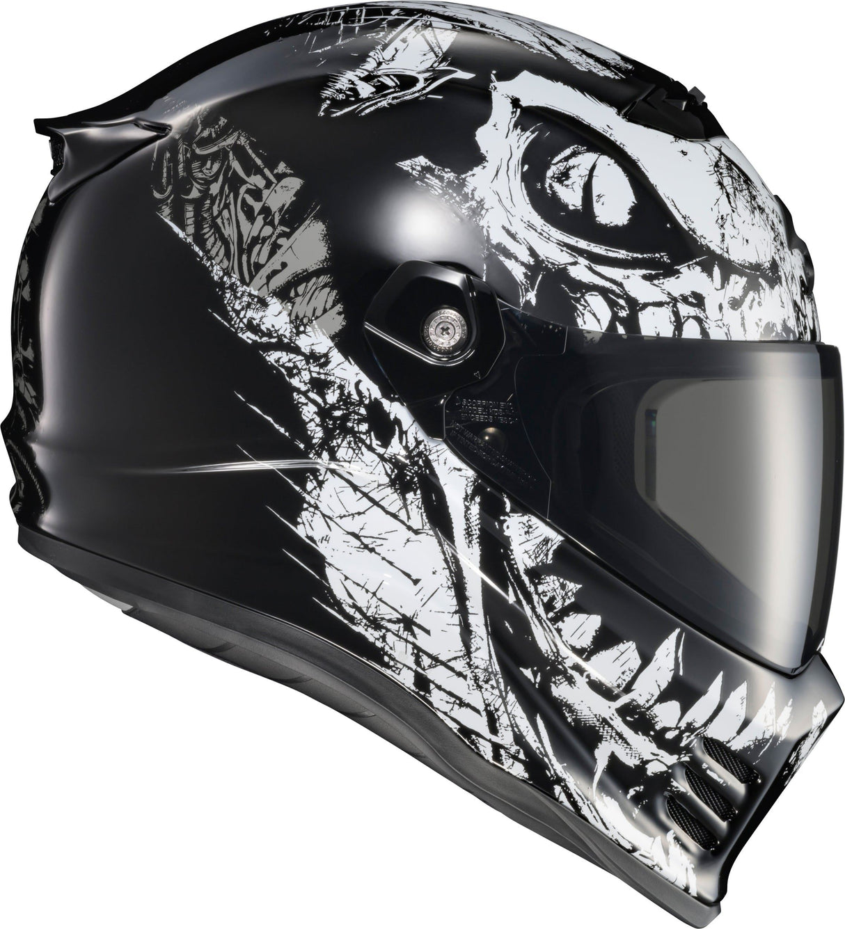 Scorpion Covert Fx Full Face Helmet Caiman Gloss Black